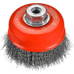 Cepillo Copa Ondulado Acero D 125 x M14 / 0,3