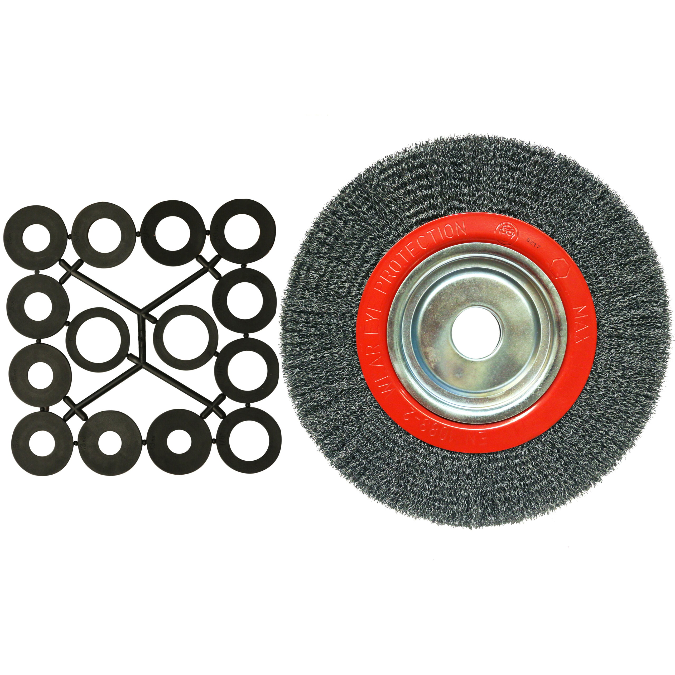 Cepillo Circular Ondulado Acero Med.D250 x 25 x 101 / 0,4