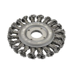 Cepillo Circular Trenzado Inoxidable 115x12x22,2/0,5