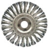 Cepillo Circular Trenzado Acero D 180 x 6 x 22,2 / 0,5