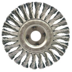 Cepillo Circular Trenzado Acero D 152 x 12 x 22,2 / 0,5