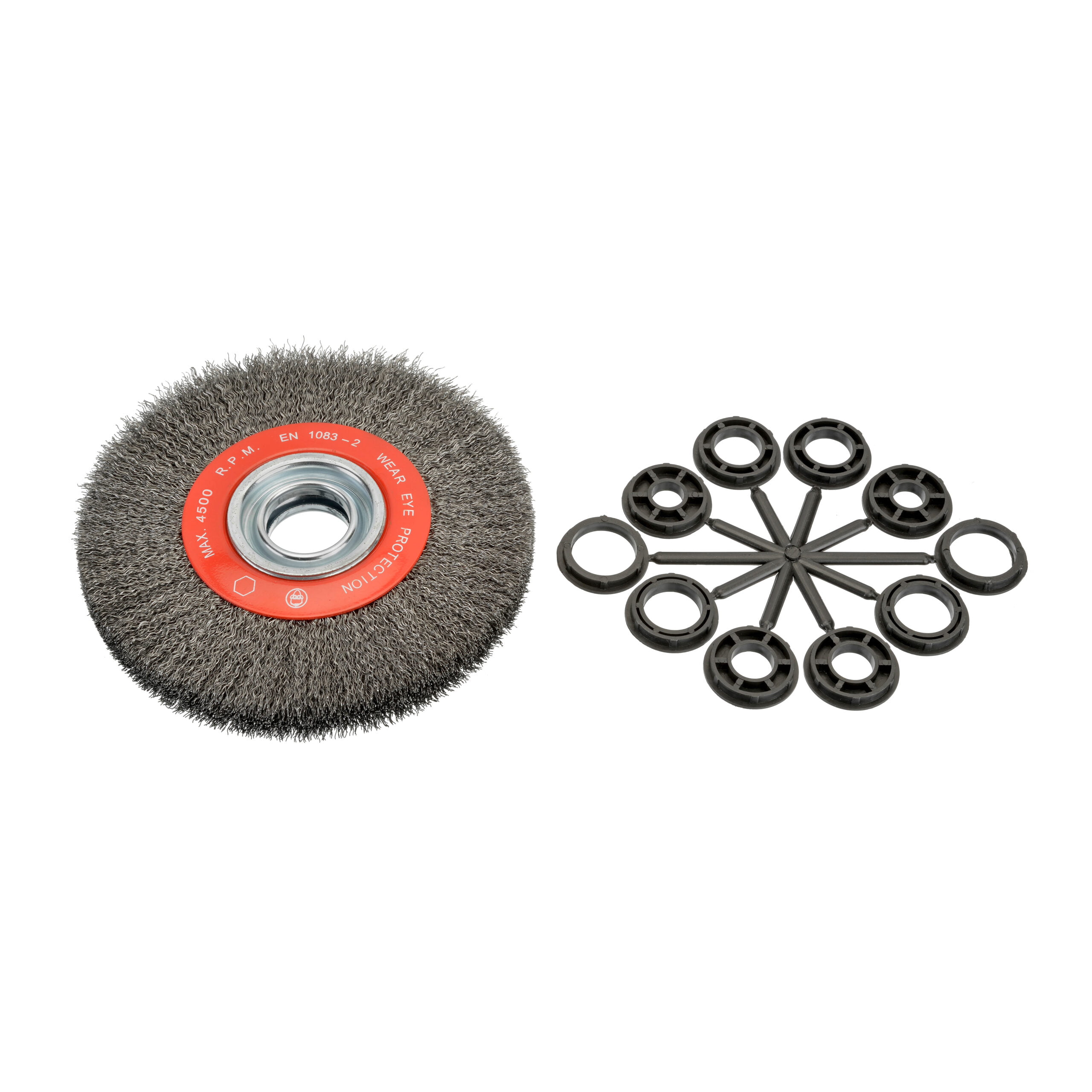 Cepillo Circular Ondulado Acero Med.D200 x 25 x 50,8 / 0,3