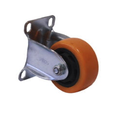 Rueda Fija 75 Mm Pvc Fema Repuesto Industria Envios