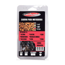Cadena Motosierra Armada CASTEL Garden 3/8 058 X 72 Cadenas
