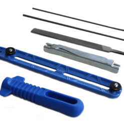 Set Juego Limas X 6 Piezas Redonda Plana Guía Altura Mango