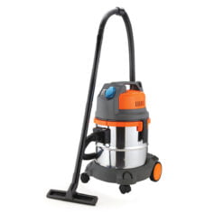 Aspiradora Hogar Fema 20 Lts 1400 W Acero Inoxidable Ruedas