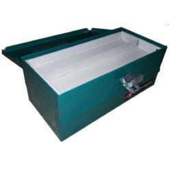 Caja Herramientas Chapa Reforzada 375 180 150 Mm Con Bandeja