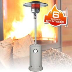 Calefactor Exterior a Gas Garrafa 10 Kg Honguito fema