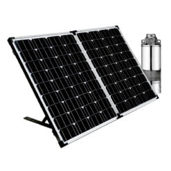 Kit Electrobomba Sumergible 24v 120w + Panel Solar Fema