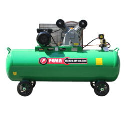 Fema Compresor Aire A Correa 3 Hp 180 Litros Monofasico 220v