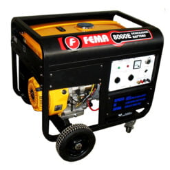 Generador Eléctrico Trifásico Fema 6500w 8kva 25lts 16 Hp