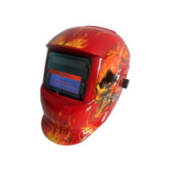 Máscara AUTOMATICA SOLDAR VISOR 92X42 CARETA FUEGO Soldador