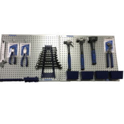 Set TABLERO + HERRAMIENTAS VANGUARD Llaves pinzas martillo