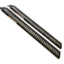 Set 2 Rampa Acero Cuatriciclo Moto Tractor Auto 680 Kg Fema