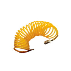 Caño Manguera Espiralada Aire Duca 15 Mts 1/4 Acople Rápido