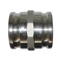 Acople Union Doble Macho Aluminio 3 Pul 76 Mm